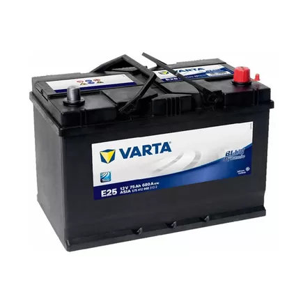 Varta Blue Dynamic Asia E25 75 A/h 680 A R+ (575412068) 262x173x220 мм