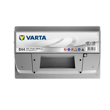 Varta Silver Dynamic E44 77 А/h 780 А R+ 278x175x190 мм