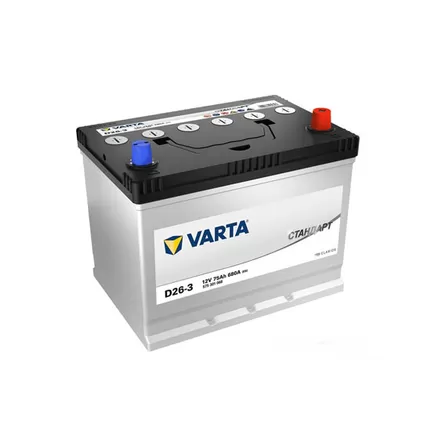 Varta Стандарт 75 JR 75 A/h 680 A R+ 260x175x225 мм