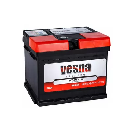 Vesna Premium 54 A/h 510 А R+ 207x175x175 мм