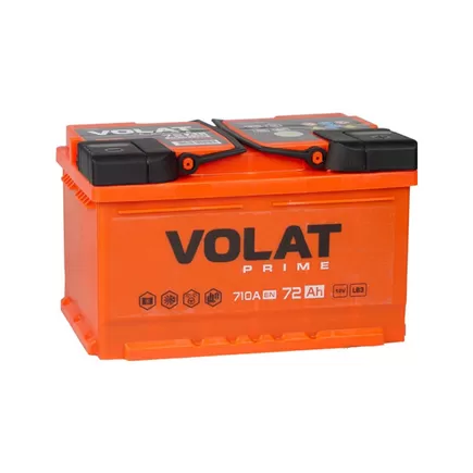 Volat Prime 72 A/h 710 A L+ 278x175x175 мм