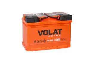 Volat Prime 78 A/h 760 A R+ 278x175x175 мм