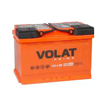 Volat Prime 80 A/h 780 А R+ 278x175x190 мм