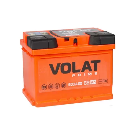 Volat Prime L 62 A/h 600 А L+ 242x175x175 мм