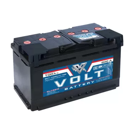 VOLT 100 A/h 800 A R+ 353x175x190 мм
