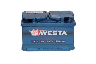 Westa Premium 74 R 74 A/h 760 A R+ (низ.) 278x175x175 мм