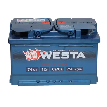 Westa Premium 74 R 74 A/h 760 A R+ (низ.) 278x175x175 мм