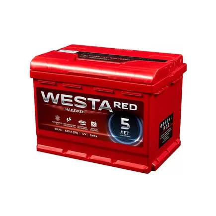 Westa Red 60 A/h 640 A R+ 242x175x190 мм