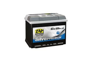 Zap Silver Premium 62 A/h 620 A R+ (562 35) 242x175x190 мм