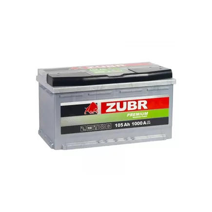 Zubr Premium 105 A/h 1000 А R+ 353x175x190 мм