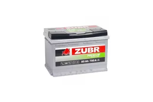 Zubr Premium 80 A/h 780 A R+ 278x175x190 мм