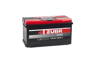Zubr Ultra 100 A/h 940 А R+ 353x175x190 мм
