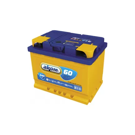 AKOM 60 A/h 540 A R+ 242x177x190 мм