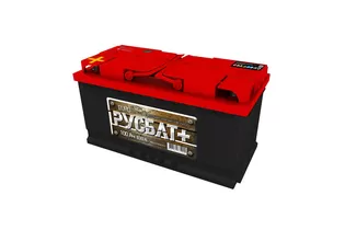АКОМ РУСБАТ+ 100 A/h 830 А R+ 353x175x190 мм