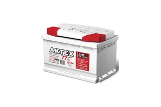 AkTex Classic 77 A/h 750 A R+ 6СТ-77 278x175x190 мм