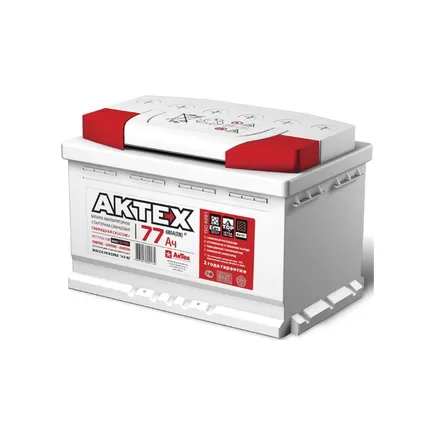 AkTex Classic 77 A/h 750 A R+ 6СТ-77 278x175x190 мм