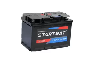 СтартБат 77 A/h 700 A R+ 6СТ-77е 277x175x190 мм