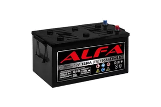 ALFA Truck 190 A/h 1300 A L+ 488x223x223 мм