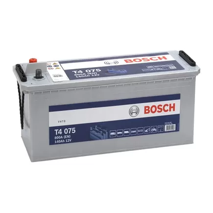 Bosch T4 075 (0092T40750) 140 A/h 800 A L+ 518x189x223 мм