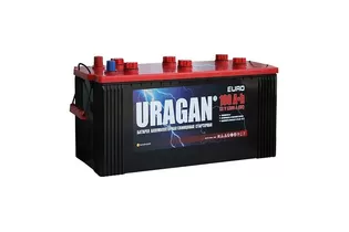 URAGAN 190 A/h 1200 A L+ 480x223x223 мм клемма конус