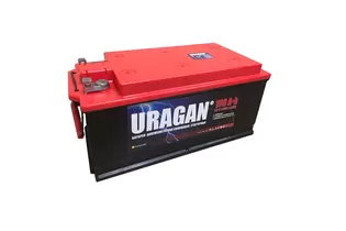 URAGAN 190 A/h 1200 A R+ 524x239x240 мм (под болт, корпус FLAT с бортами)
