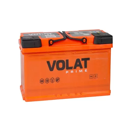 Volat Prime 125 A/h 950 A R+ 350x175x230 мм