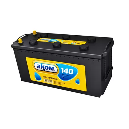 АКОМ Евро 140 A/h 950 А L+ 513x189x215 мм