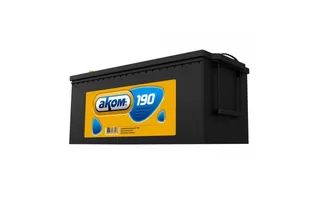 АКОМ Евро 190 A/h 1200 А L+ 6СТ-190 513x223x212 мм