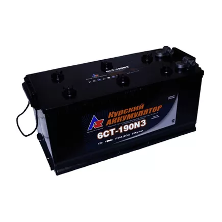 Курский Аккумулятор 190 A/h 1250 A R+ 525x240x242 мм