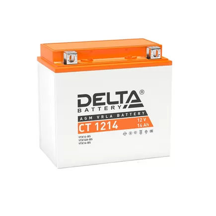 Delta AGM СТ 1214 14 A/h 200 A L+ 150x87x148 мм