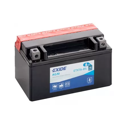 Exide ETX7A-BS 6 A/h 90 А L+ 150x87x93 мм
