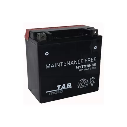 Tab YTX16-BS 14 A/h 200 А L+ 150x87x159 мм