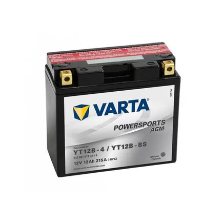 Varta Powersport AGM 512 901 019 12 A/h 215 A L+ 151x70x131 мм