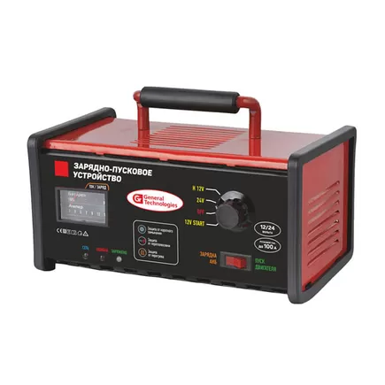 General Technologies GT-JC100 автомат 12/24V АКБ 0-190Ач ток 15А пуск 100А