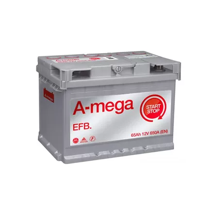 A-mega EFB 65 A/h 650 A R+ 242x175x190 мм