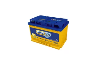 AKOM +EFB 75 A/h 750 А L+ 6CT-75 278x175x190 мм