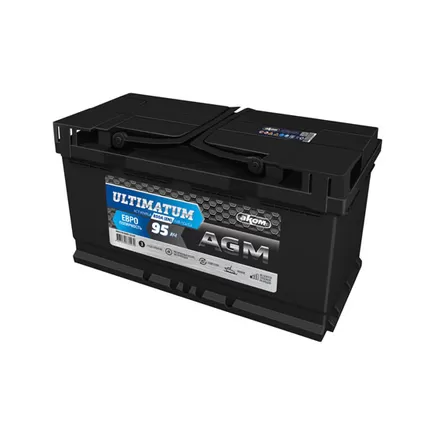 AKOM Ultimatum AGM 95 A/h 850 А R+ 353x175x190 мм