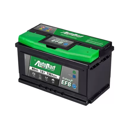 AutoPart Galaxy EFB800 580-480 80 A/h 730 A R+ 315x175x175 mm