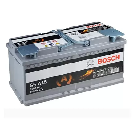 Bosch AGM S5 105 A/h 950 A R+ 393x175x190 мм