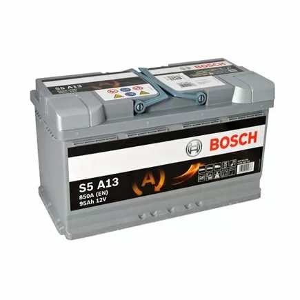 Bosch S5 A13 AGM 95 А/h 850 А R+ 353x175x190 мм