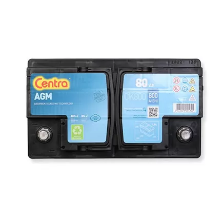 Centra Start-Stop AGM CK800 80 A/h 800 A R+ 315x175x190 мм