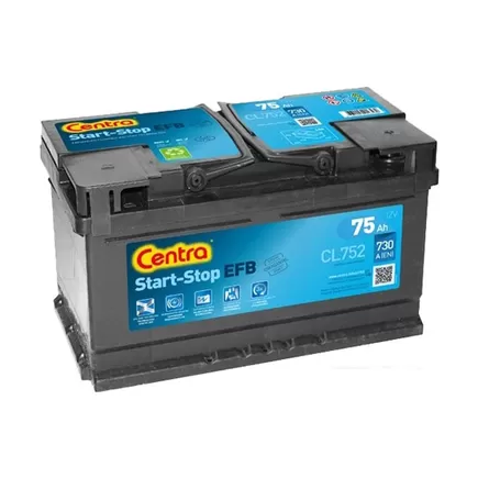 Centra Start-Stop EFB CL752 75 A/h 730 A R+ 315x175x175 мм