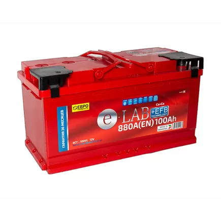 ELAB +EFB 100 A/h 880 A R+ 353x175x190 мм