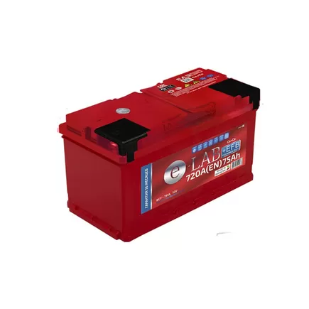 ELAB +EFB 75 A/h 720 A R+ 278x175x190 мм
