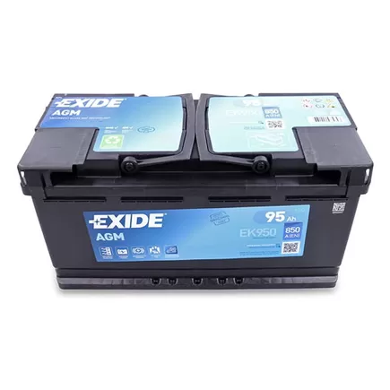 EXIDE Start-Stop AGM EK950 95 A/h 850 A R+ 353x175x190 мм