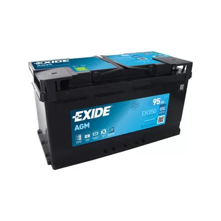 EXIDE Start-Stop AGM EK950 95 A/h 850 A R+ 353x175x190 мм
