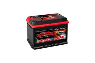 Sznajder Special AGM 60 A/h 680 А R+ 242x175x190 мм