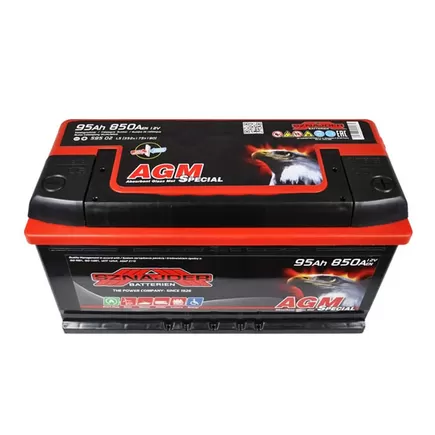 Sznajder Special AGM 95 A/h 850 А R+ 352x175x190 mm
