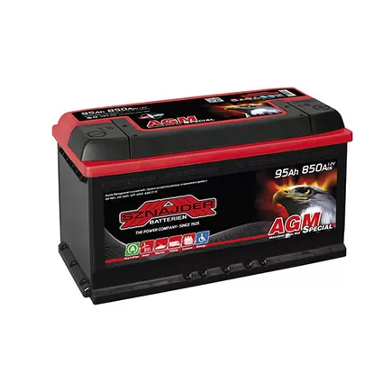 Sznajder Special AGM 95 A/h 850 А R+ 352x175x190 mm