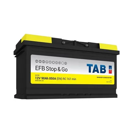 TAB Stop&Go EFB 90 A/h 850 А R+ 353x175x190 мм